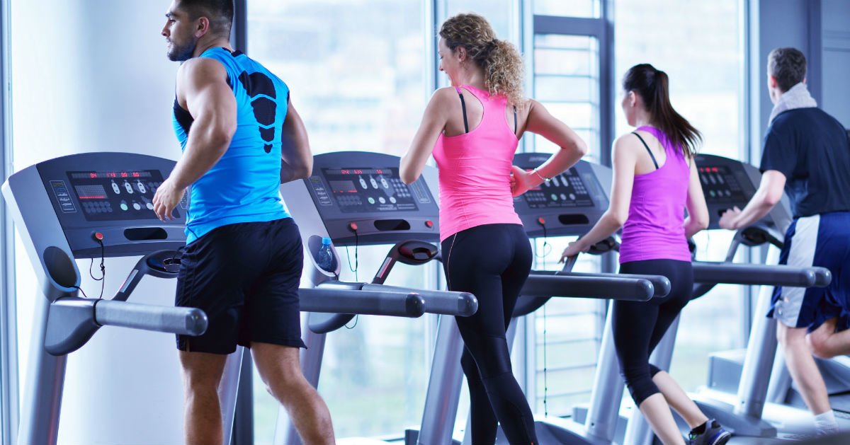 Gym Etiquette in The Treadmill Room