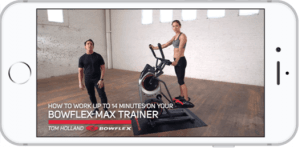 Bowflex Max Trainer App   