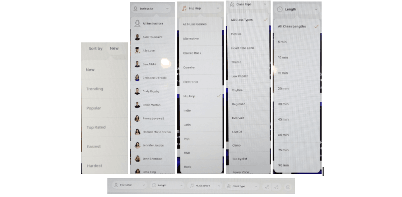 Peloton Leader Board