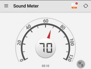 Noise Level - 70