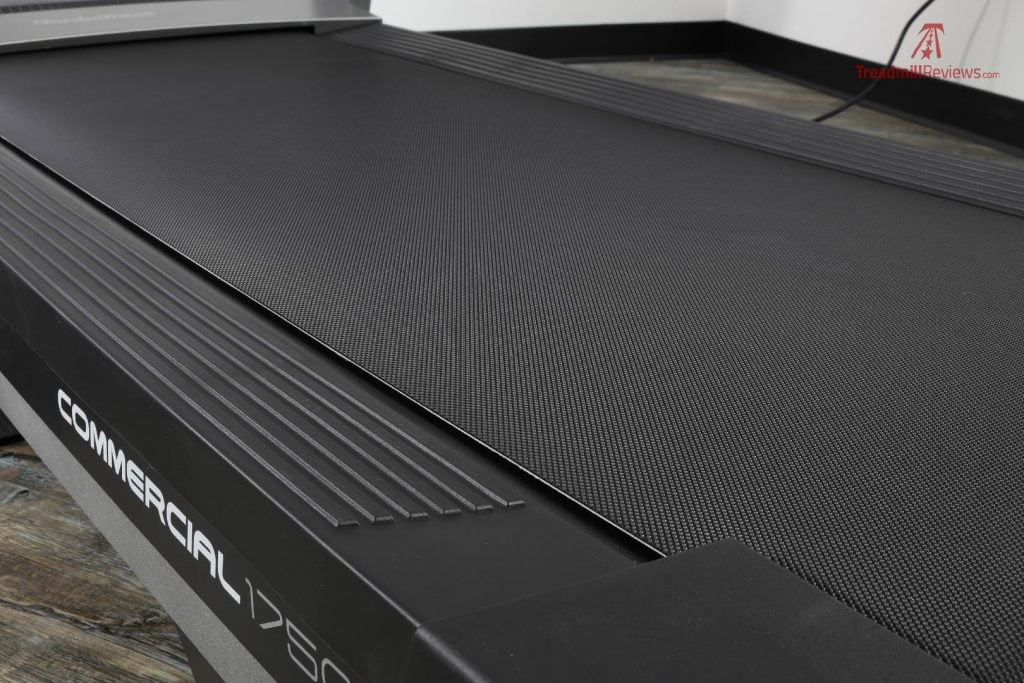 NordicTrack Commercial 1750 Treadmill Running Area