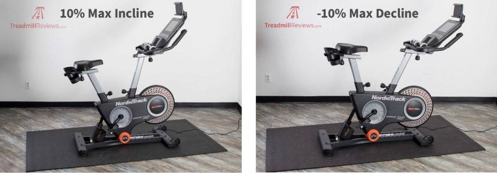 NordicTrack Grand Tour Pro Max Incline and Decline