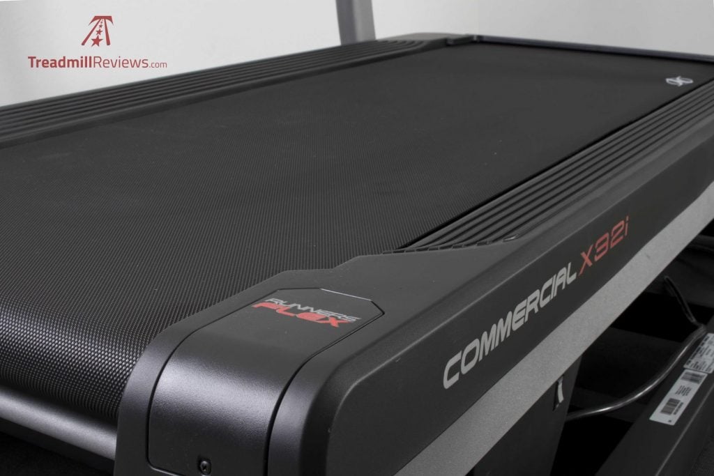 NordicTrack X32i Incline Trainer Running Area