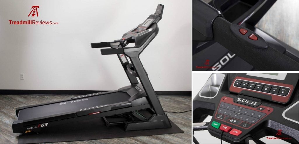 Sole F63 Treadmill Incline and Decline