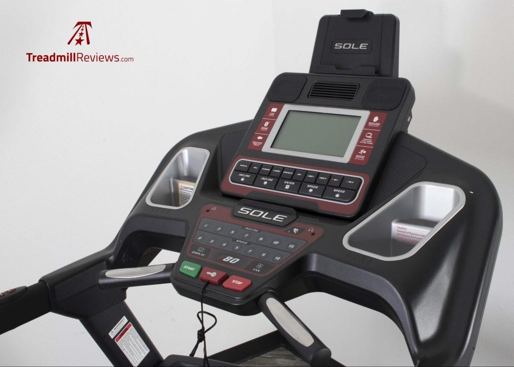 Sole F80 Treadmill Features
