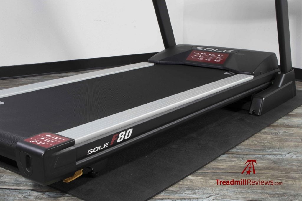 Sole F80 Treadmill Running Surface