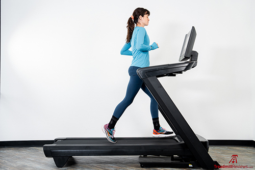 NordicTrack Commercial 1250 Treadmill Review Action Running