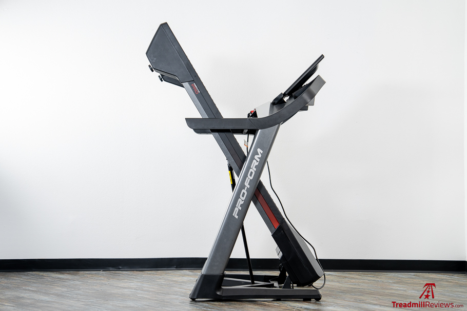 Proform Pro 9000 Treadmill Folded Profile