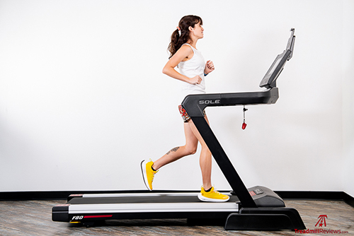 Sole F80 Treadmill Review - Running