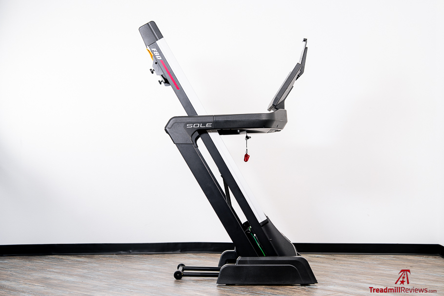 Sole F80 Treadmill folded