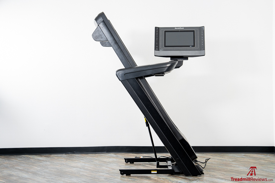 NordicTrack Commercial 1750 Treadmill Folded + Pivot Screen