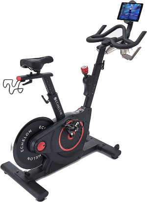 Encumbered exercise bike top