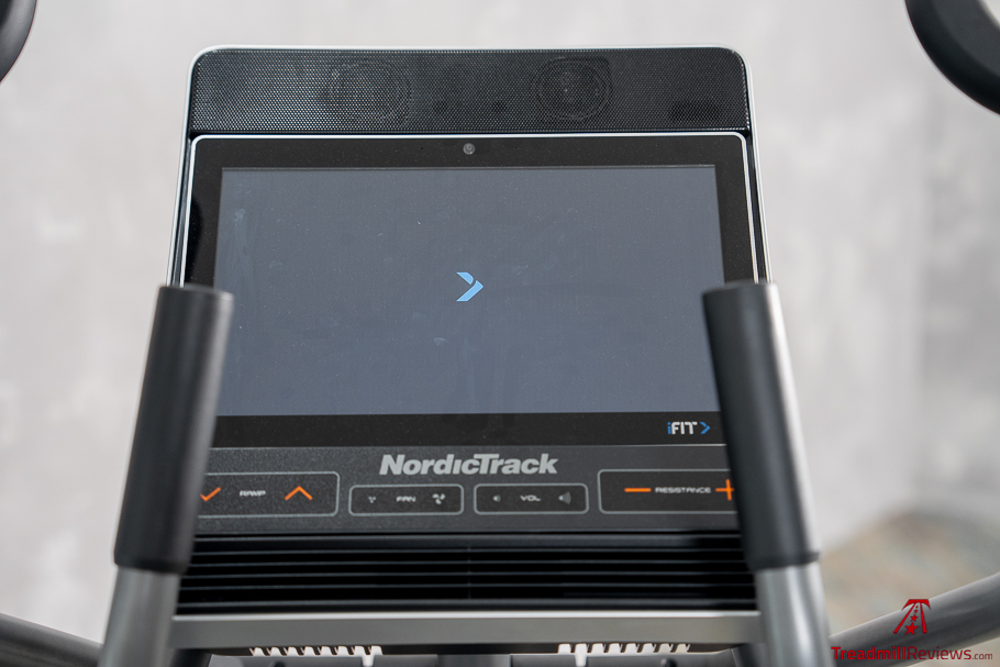 NordicTrack 14.9 console and iFIT logo