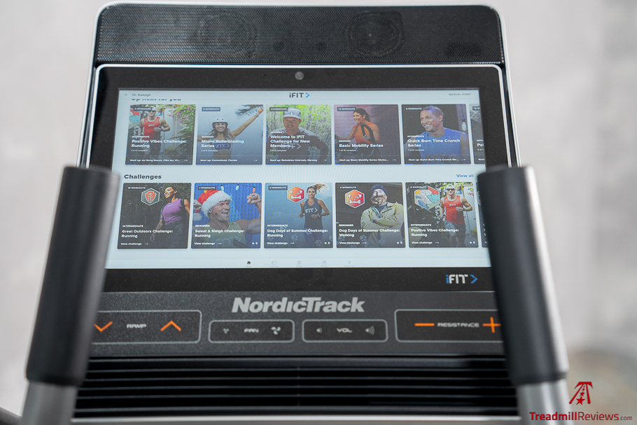 NordicTrack 14.9 iFIT classes