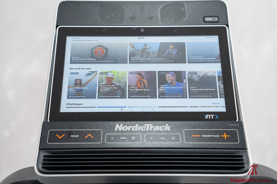 NordicTrack FS14i 14-inch screen