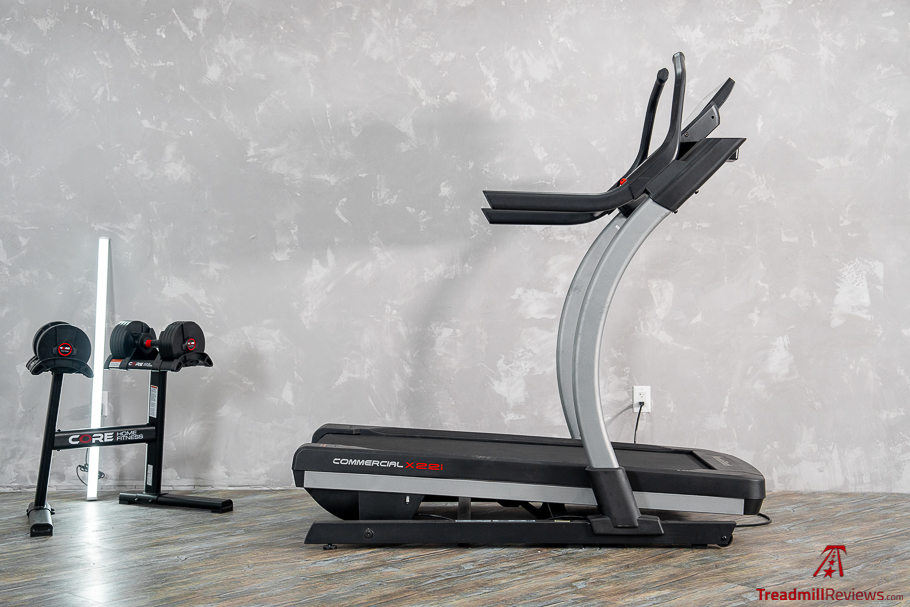 NordicTrack X22i Treadmill Decline Profile