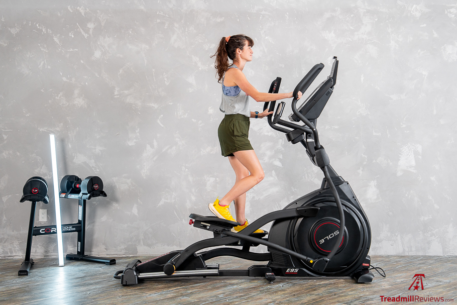 Best Exercise Equipment for Bad Knees-Sole E95 Elliptical