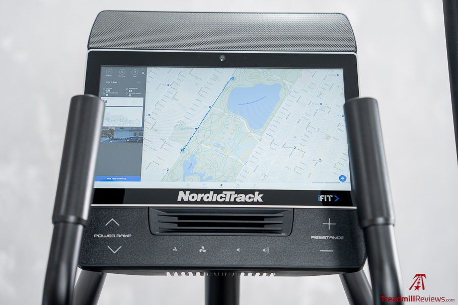 NordicTrack AirGlide 14i console