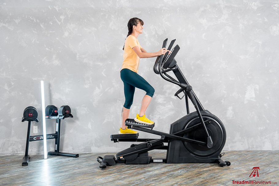 NordicTrack AirGlide 14i incline training
