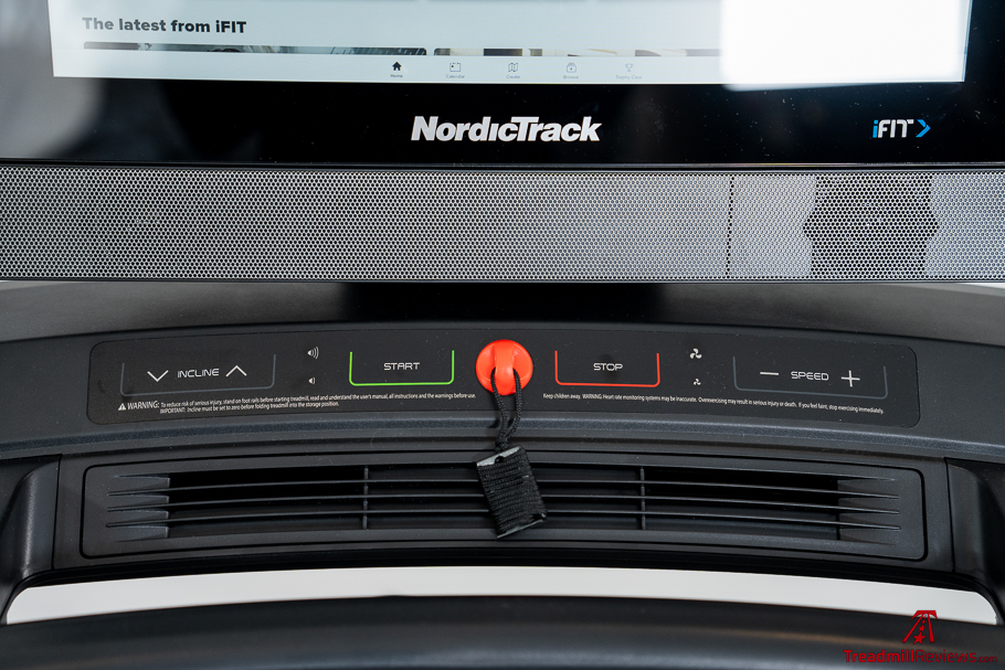 NordicTrack Commercial 2450 Treadmill Fan + Safety Key + Buttons