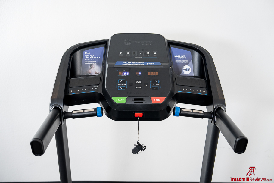 Horizon T101 Treadmill Console + Arms + EKG