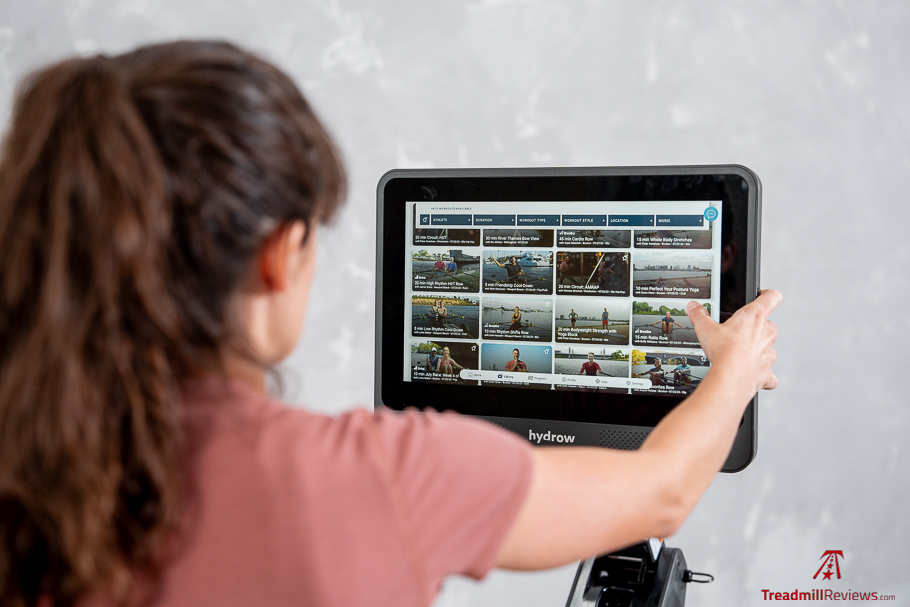 Hydrow vs Peloton Rower Comparison 2024 | TreadmillReviews.com