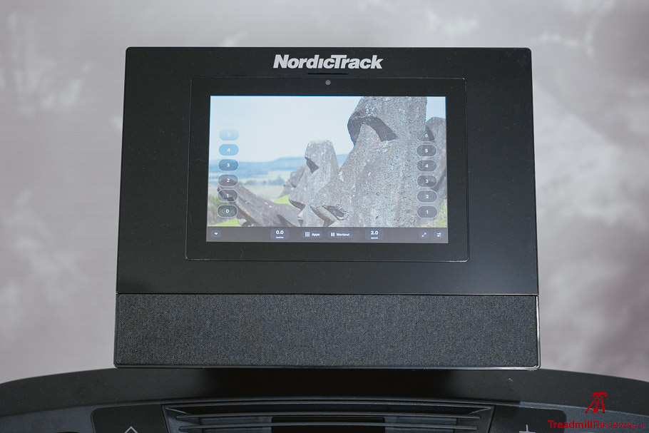 NordicTrack T Series 10 - Screen