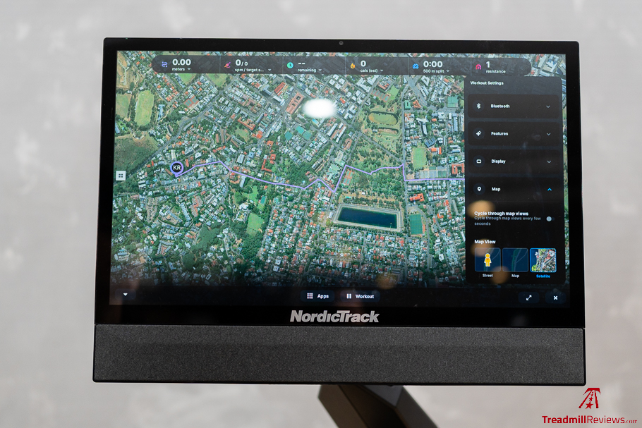 NordicTrack RW900 - Metrics