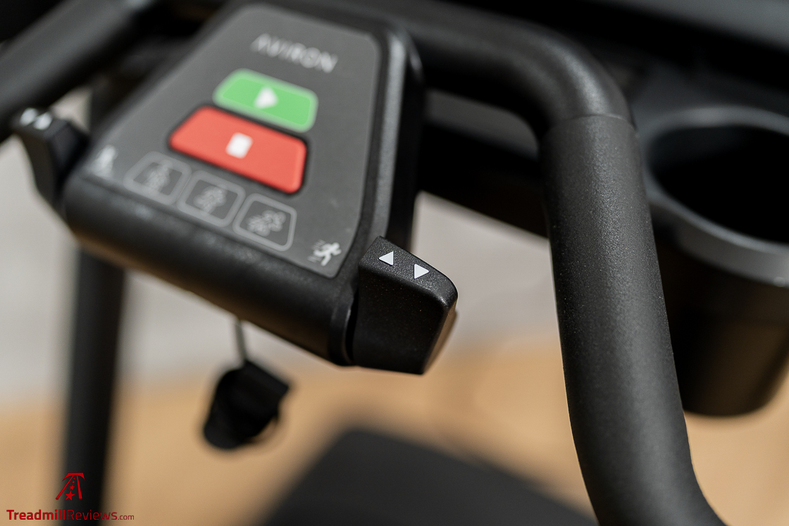 Aviron Victory Treadmill - Speed Switch