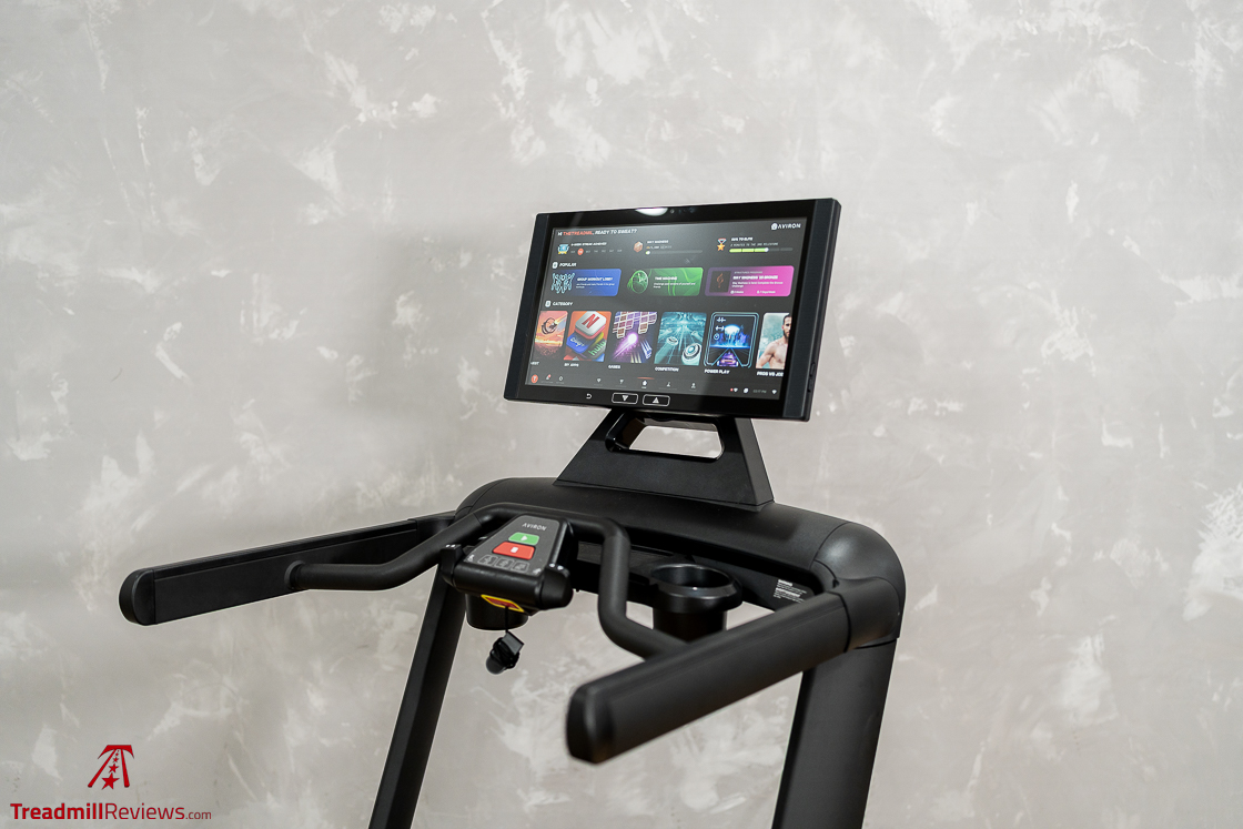 Aviron Victory Treadmill console