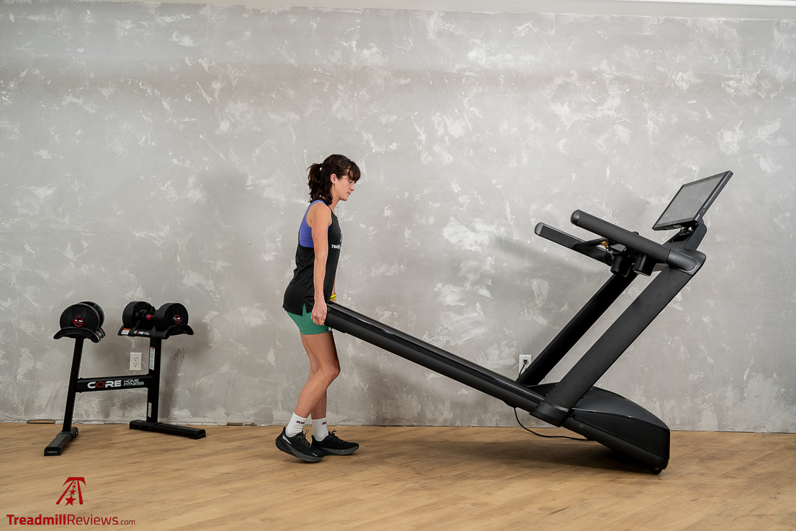 Aviron Victory Treadmill - moving treadmill