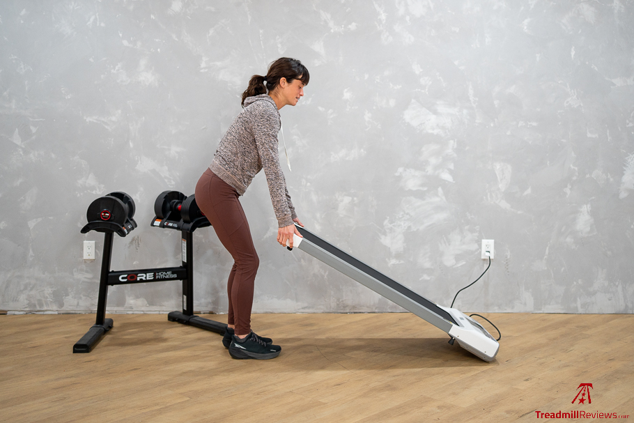 DeerRun Walking Pad - moving